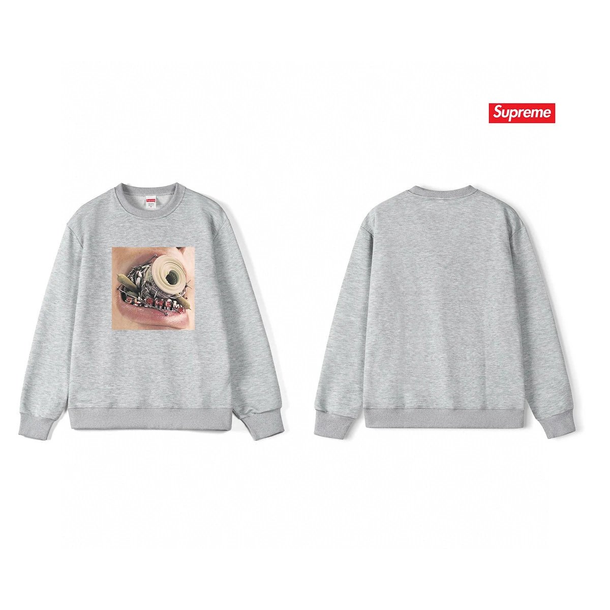 Supreme Grey Graphic