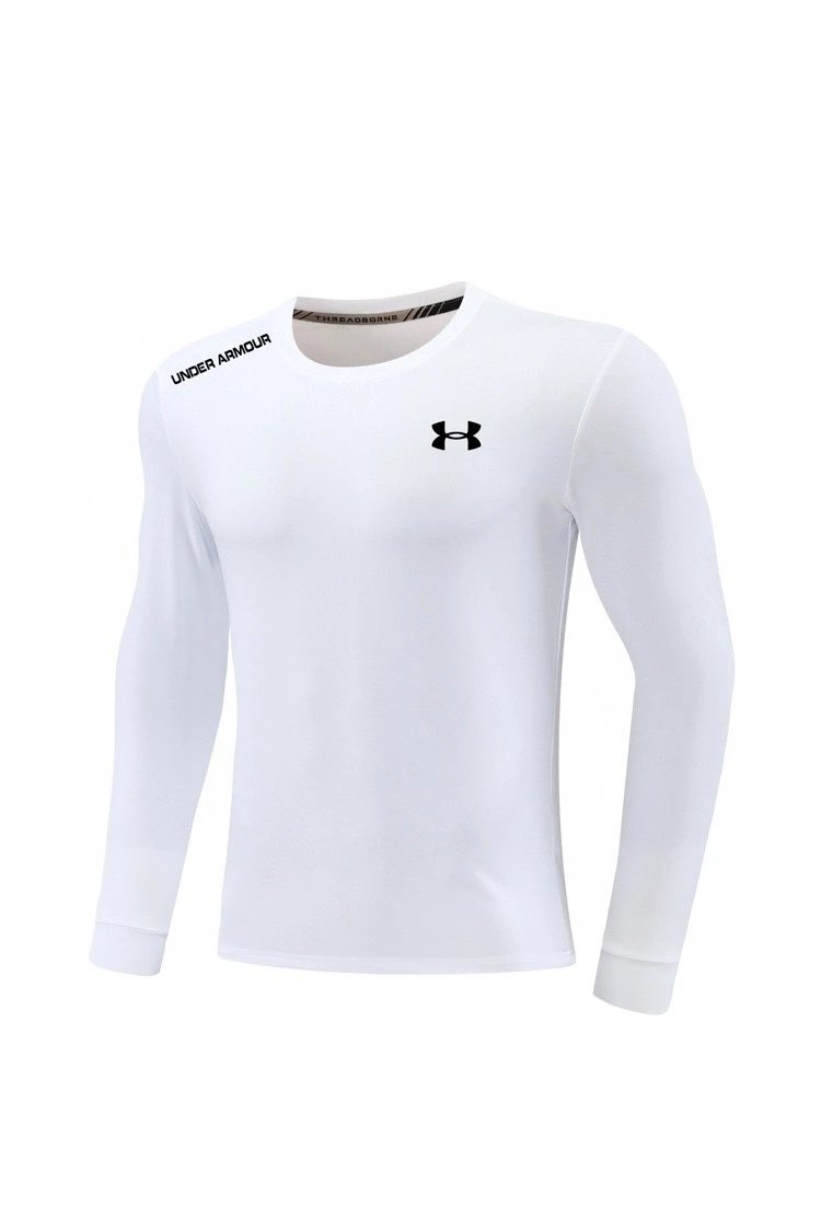 Under Armour White Long Sleeve T-Shirt