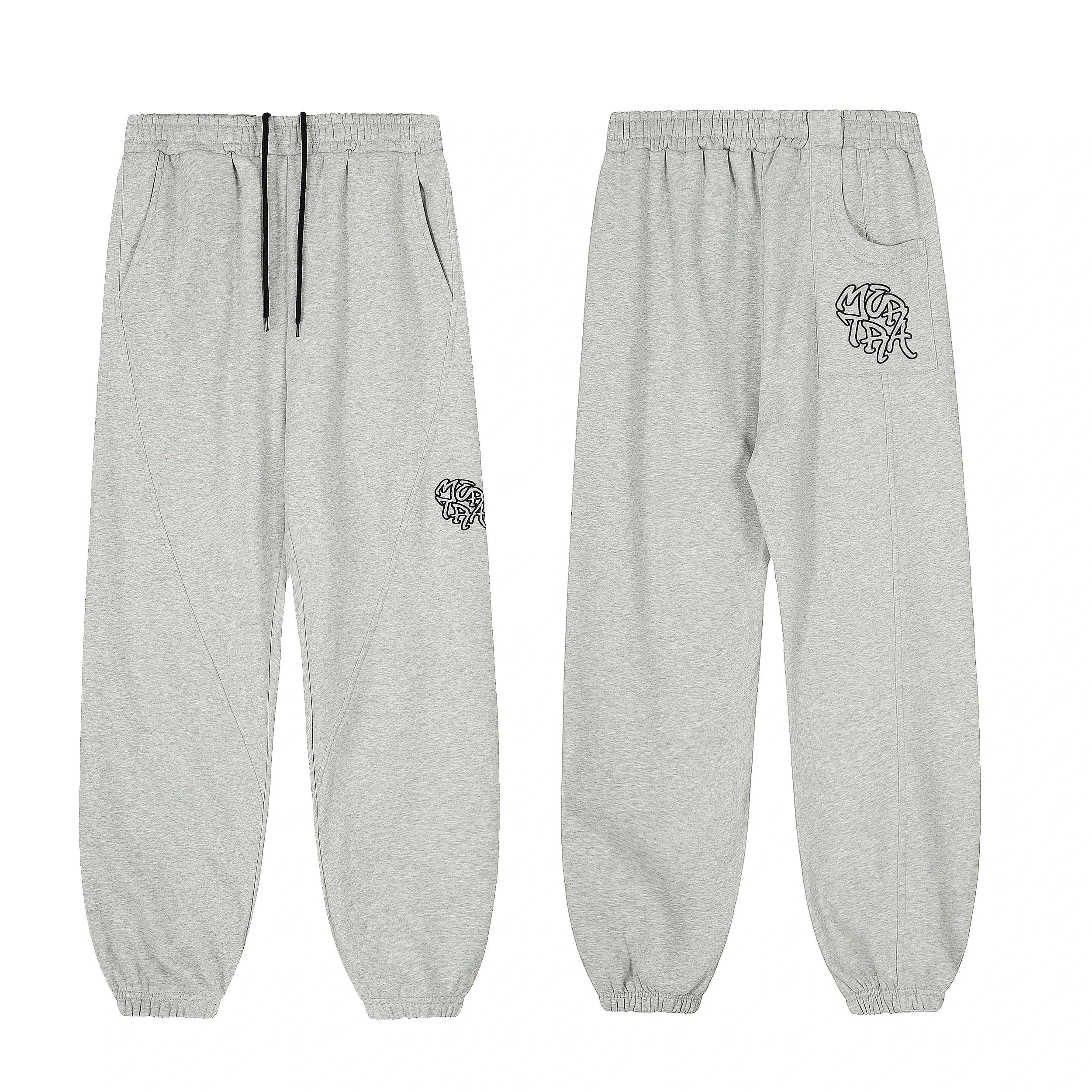 Grey Drawstring Wais