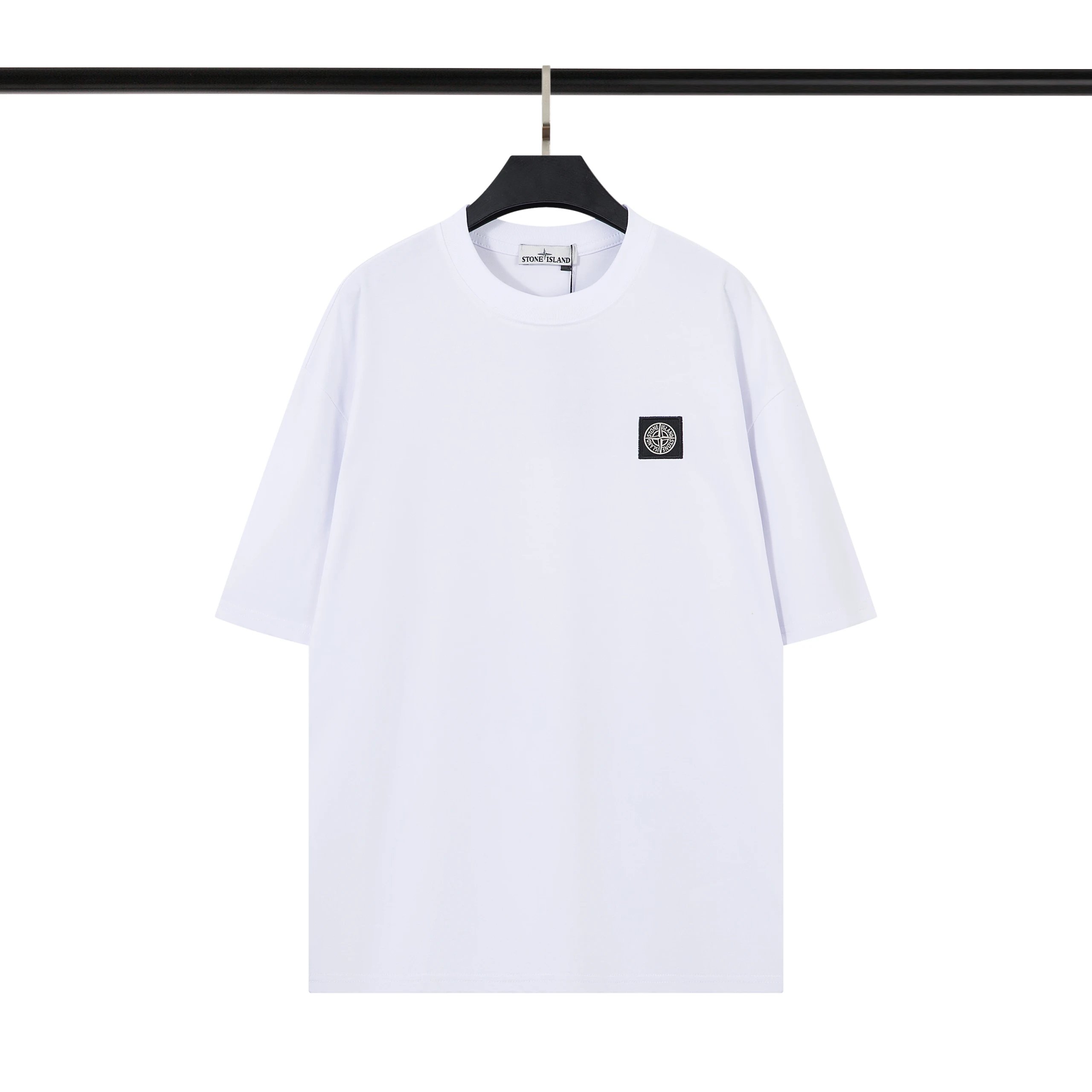 Stone Island White Short Sleeve T-Shirt
