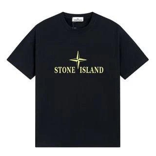 Stone Island Black Short Sleeve T-Shirt