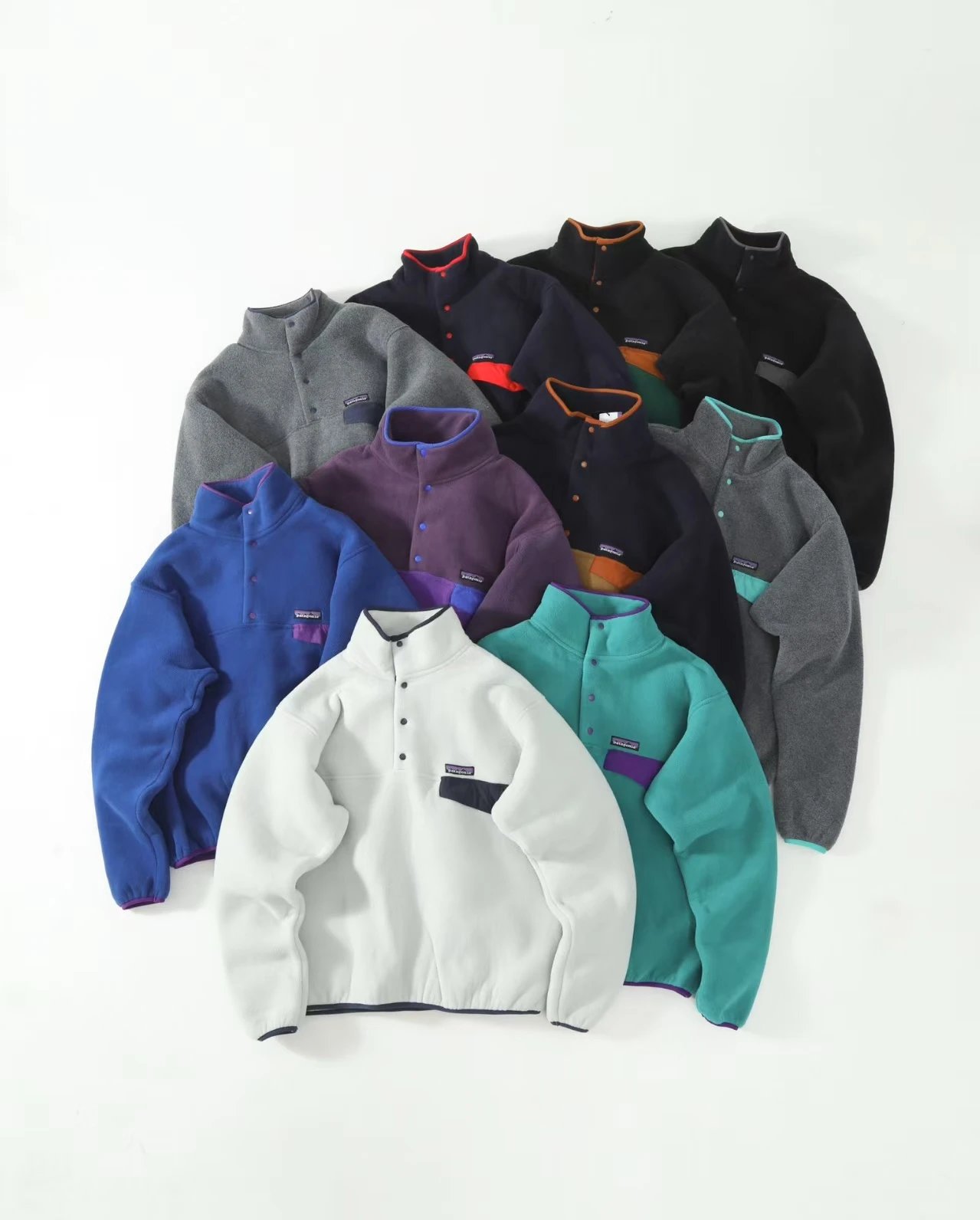 Patagonia Multi Color Fleece Pullover