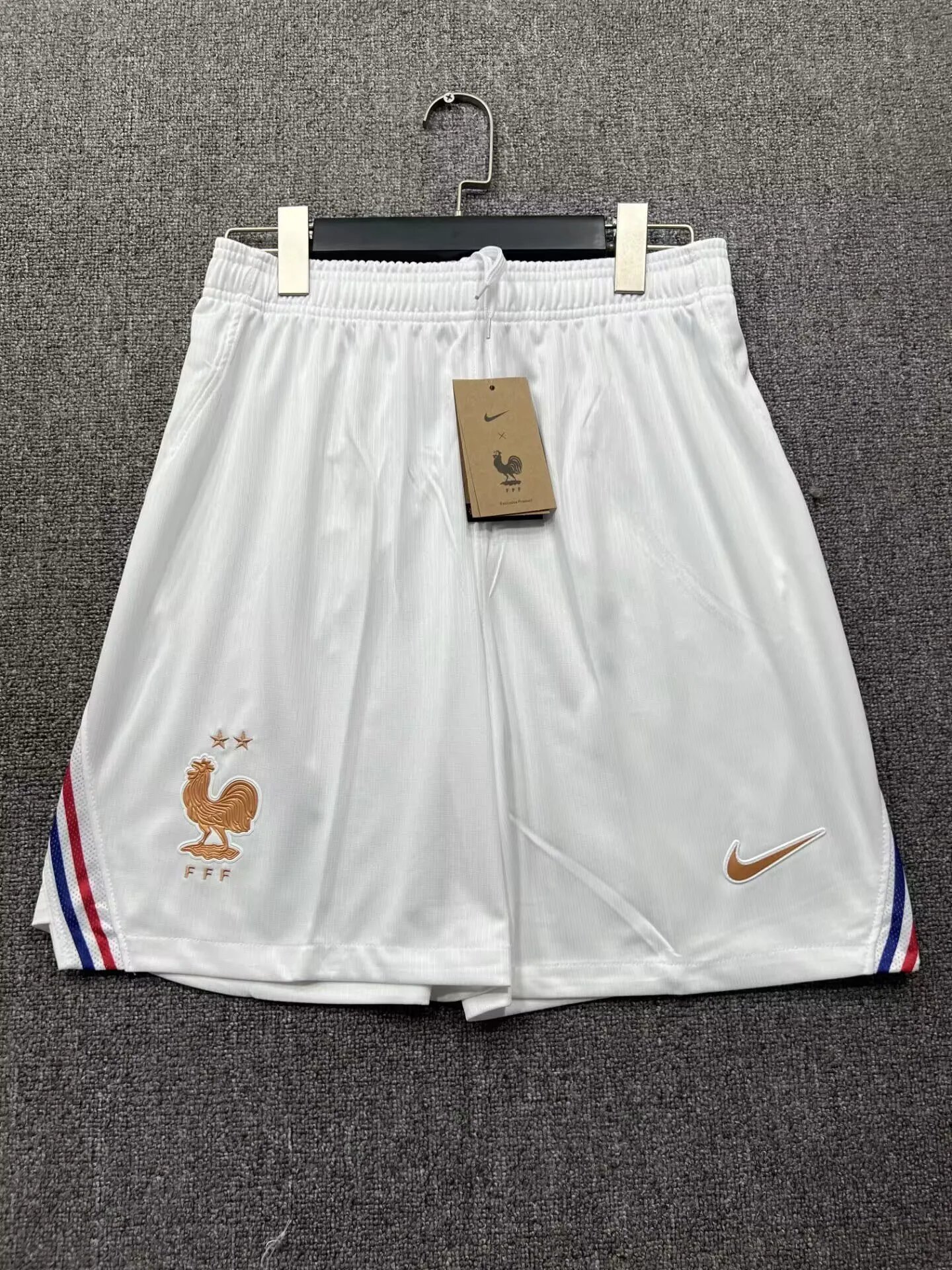 Nike White Football Shorts
