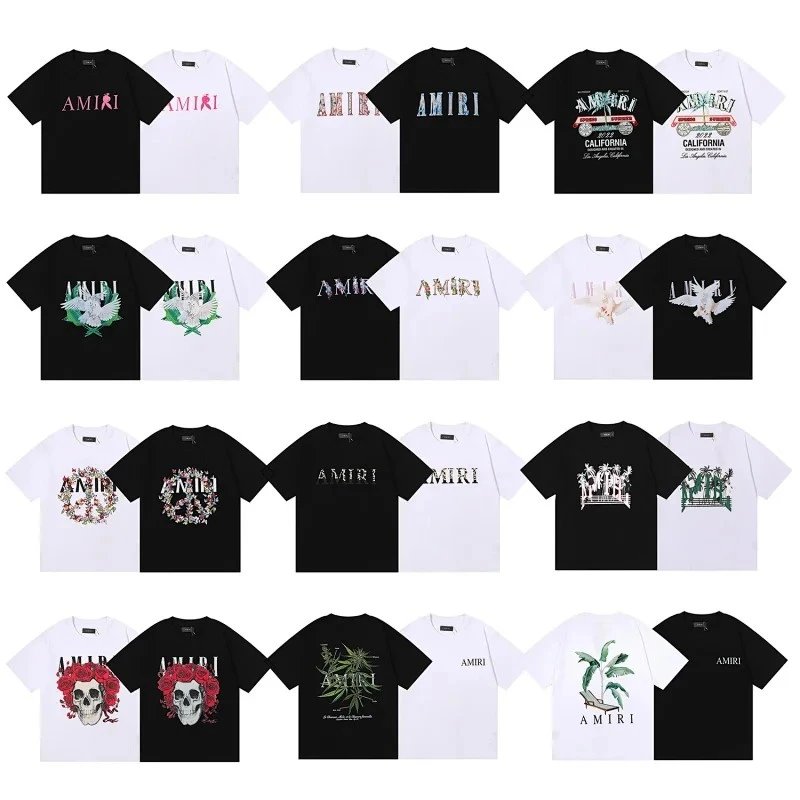 Amiri Black/White Short Sleeve T-Shirt