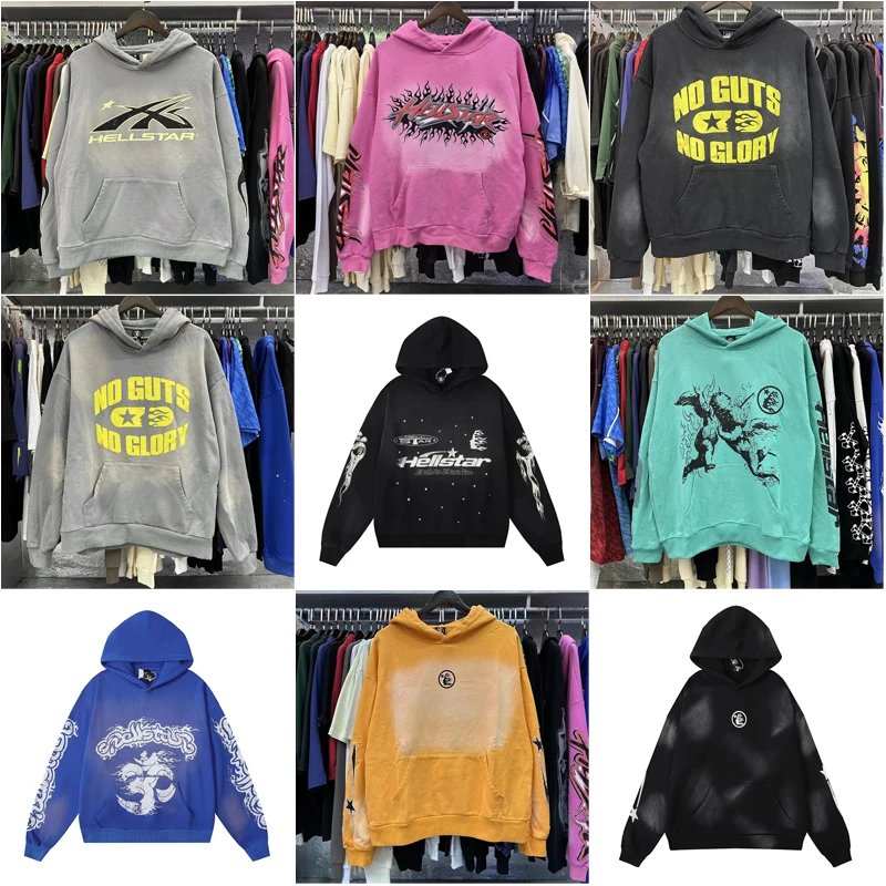 Hellstar Graphic Hoodies in Various Colors