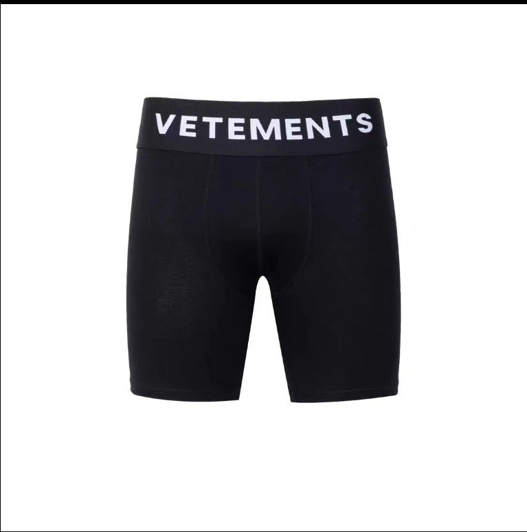 Vetements Black Boxer Shorts