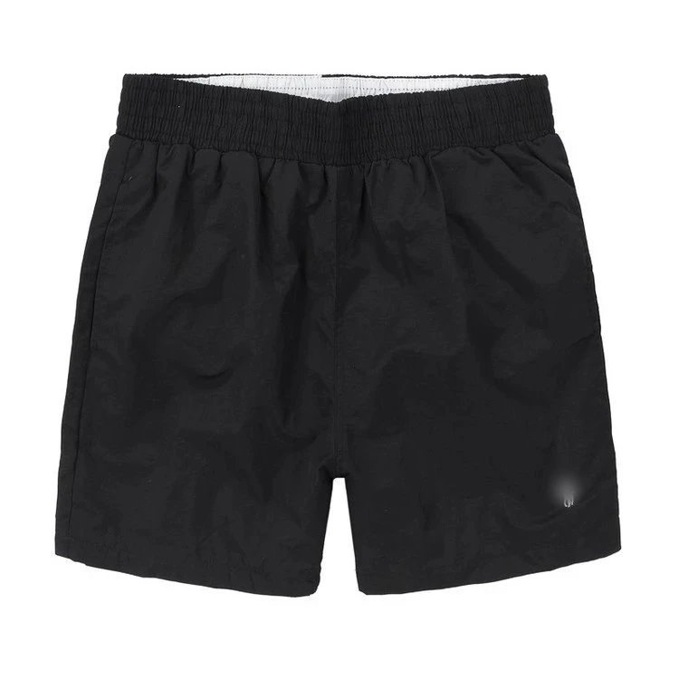 Black Elastic Waist Shorts
