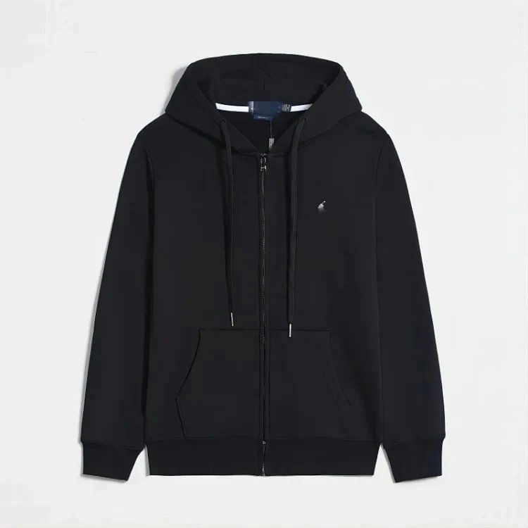 Ralph Lauren Black Zip-Up Hoodie