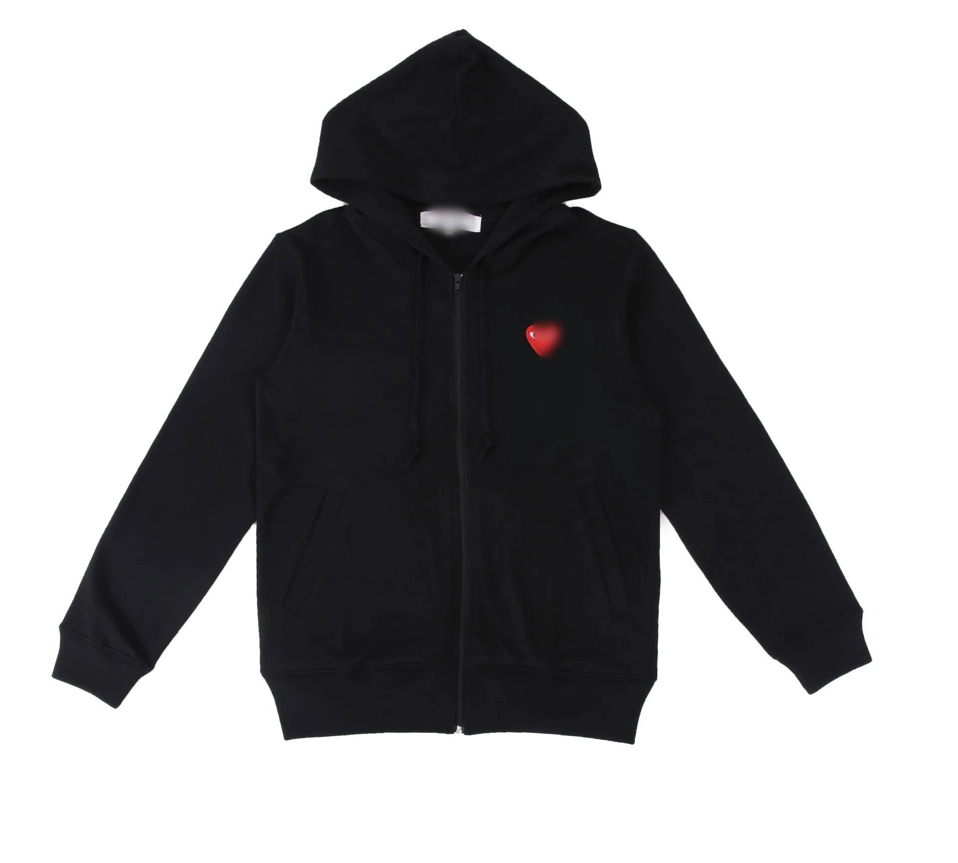 Comme des Garçons Black Zip-Up Hoodie