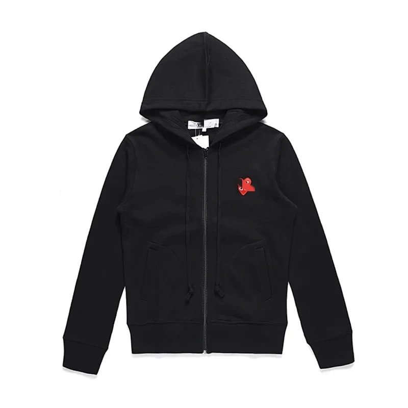 Comme des Garçons Black Zip-Up Hoodie