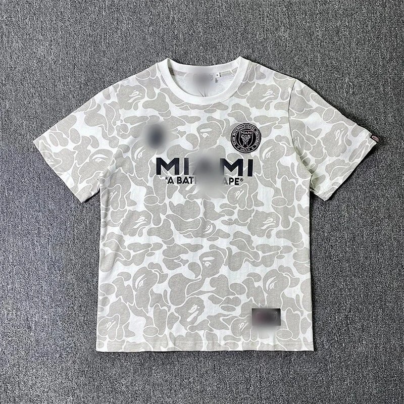 A Bathing Ape White Camo T-Shirt