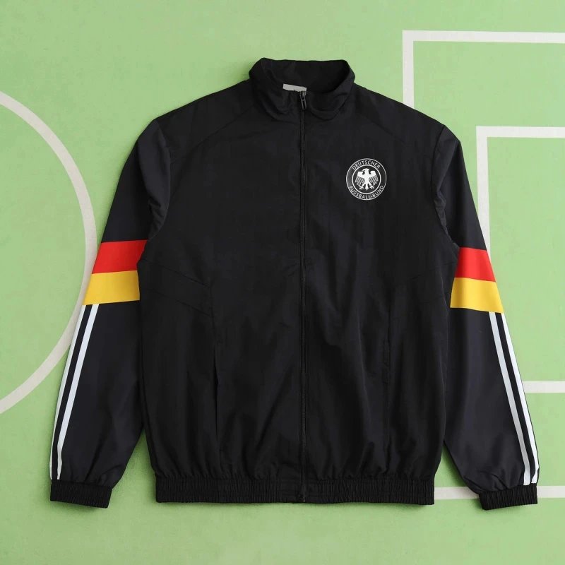 Germany Black Track Jacket