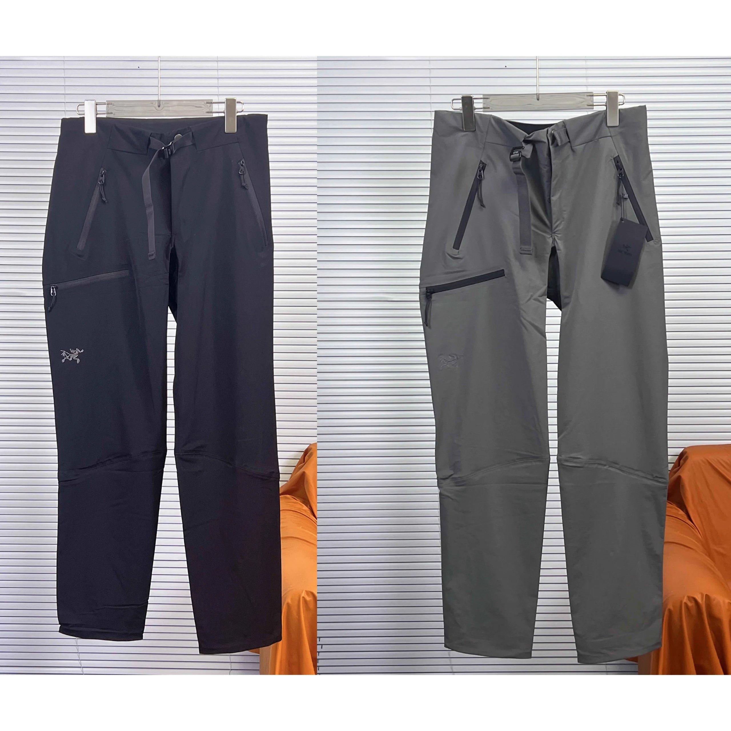 Arc'teryx Black and Grey Outdoor Pants