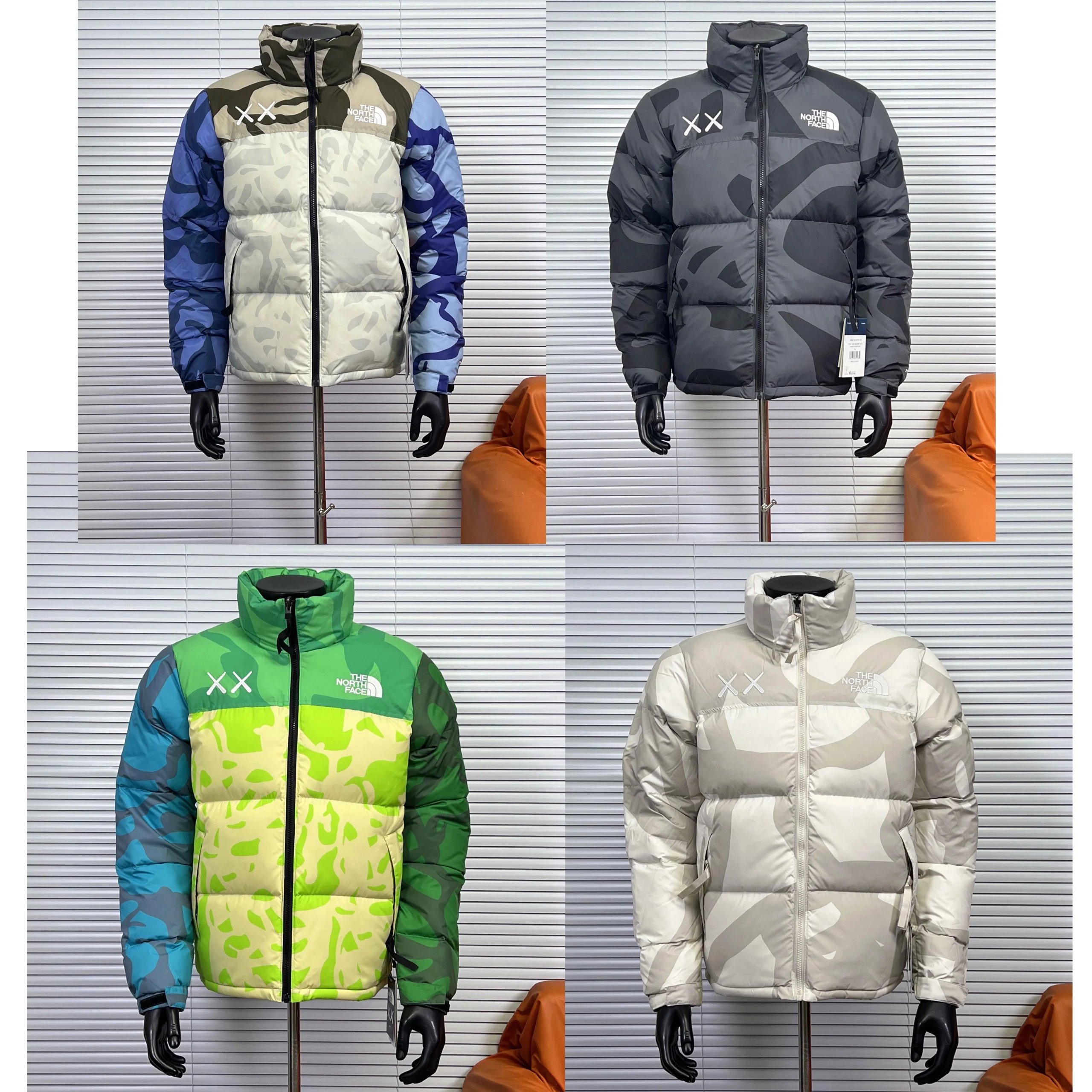 The North Face Camo Puffer Jacket