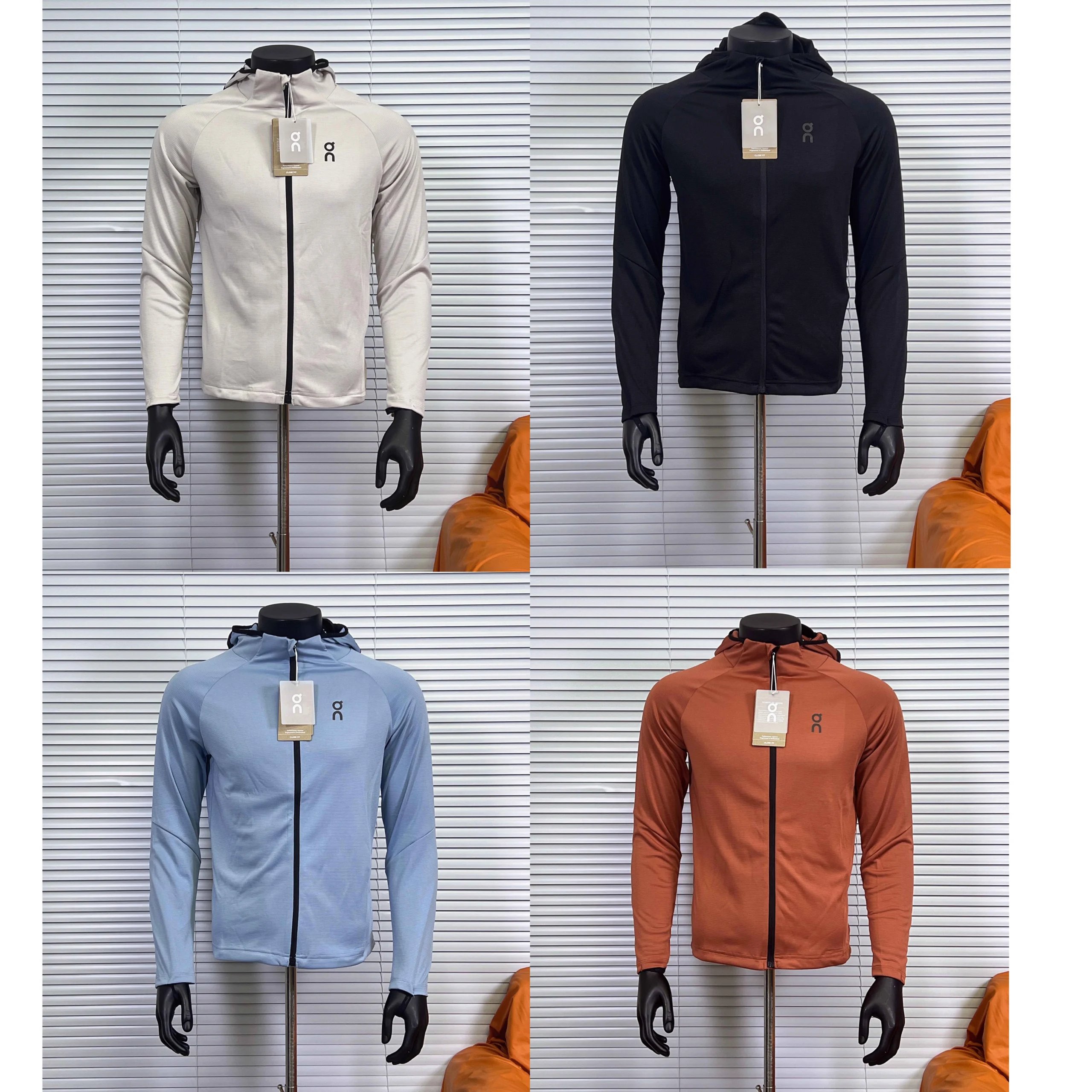 On Running Black Long Sleeve Hoodie