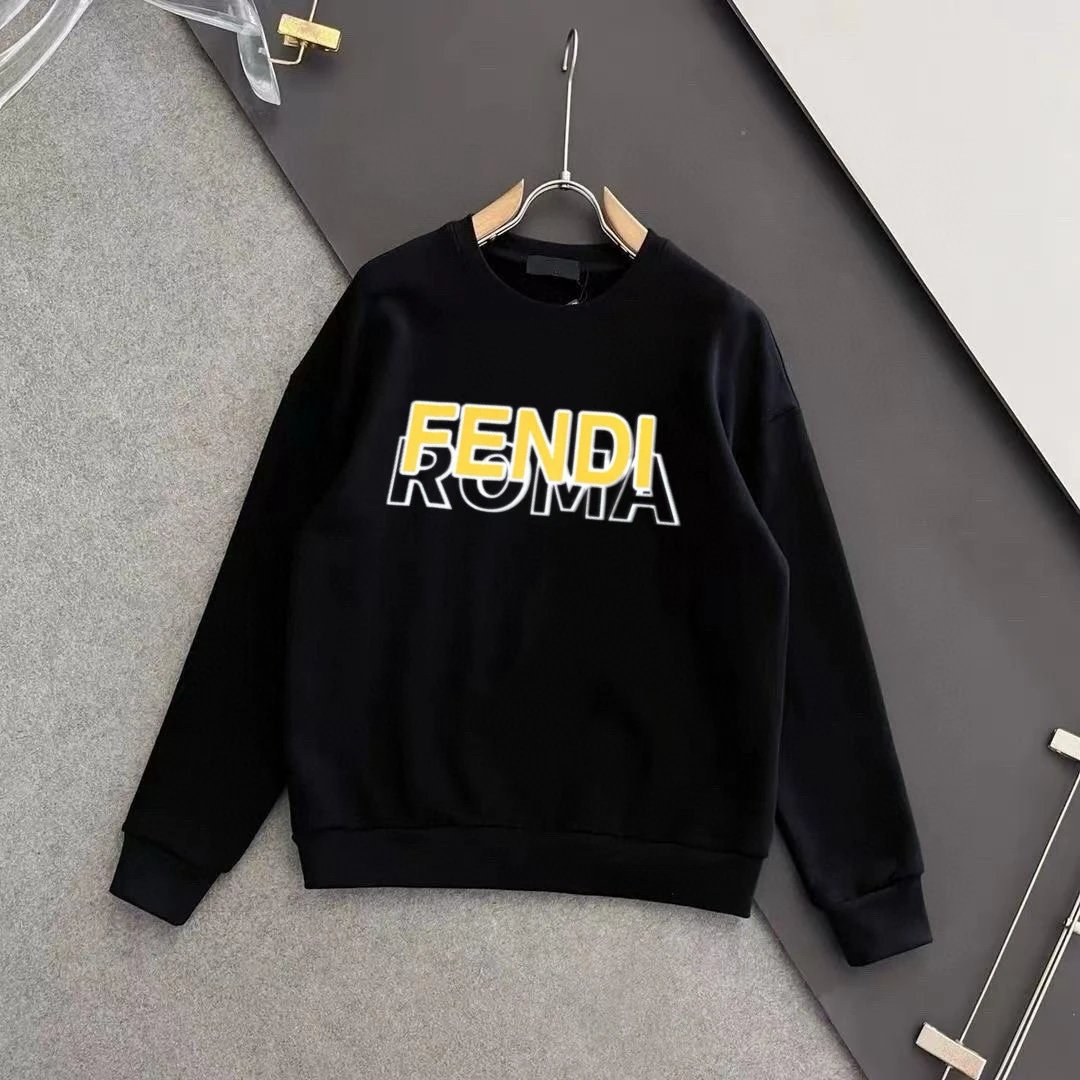 Fendi Black Long Sle
