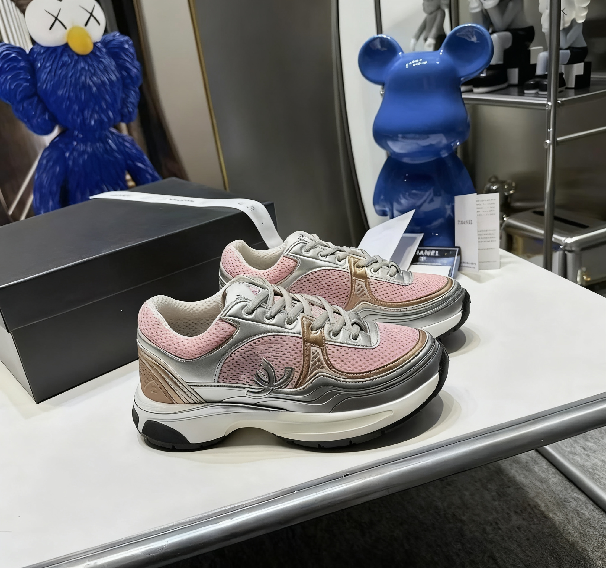 Chanel Pink Silver P