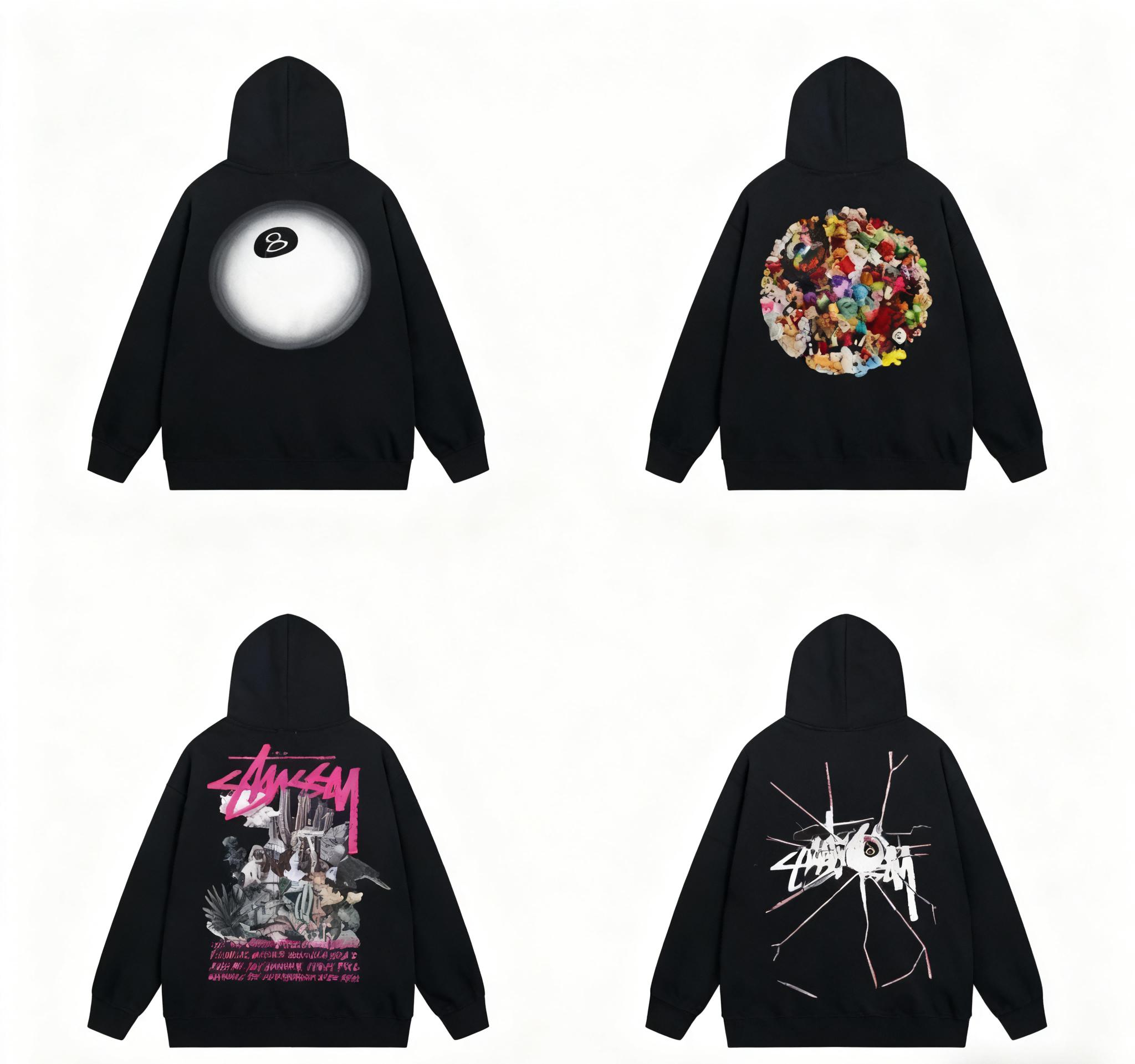 Stussy Black Graphic