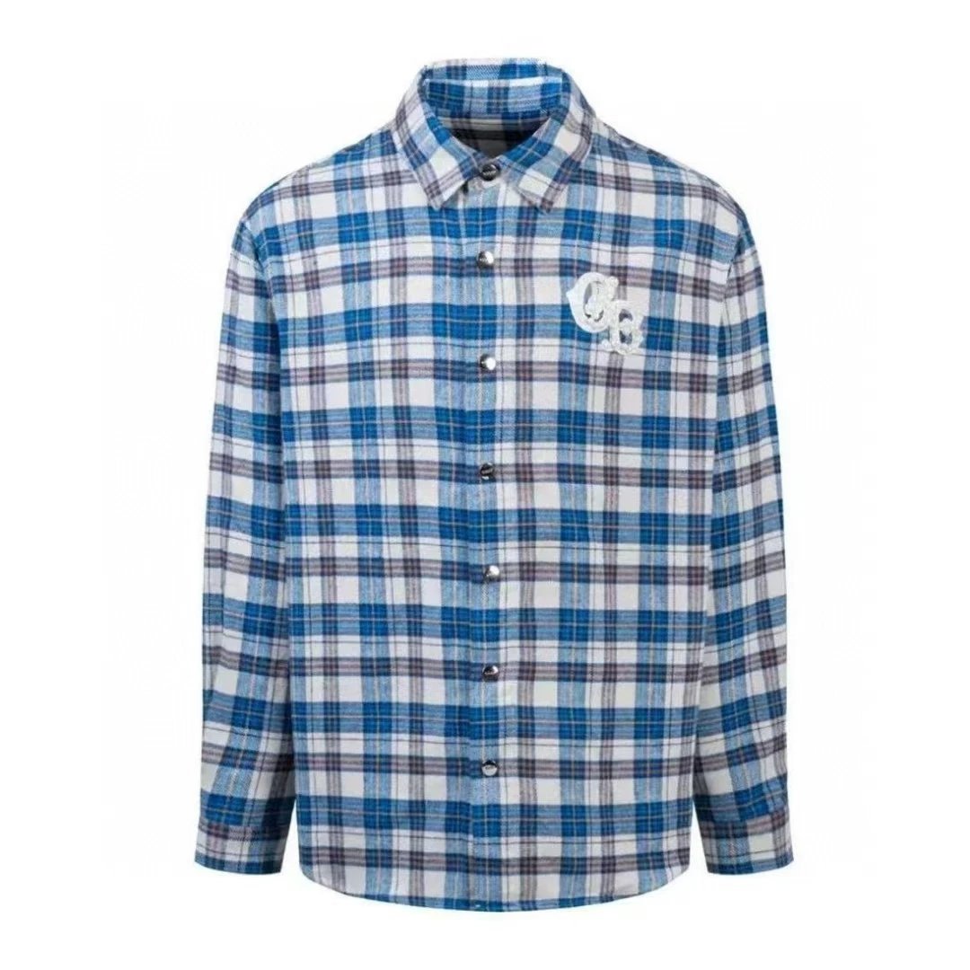 OG Blue Plaid Long S