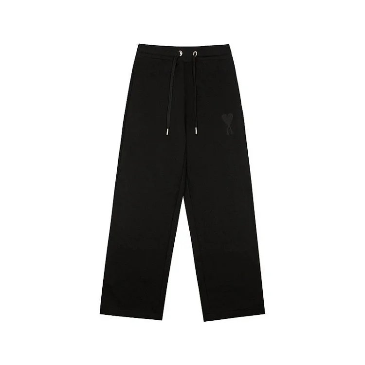 Ami Black Wide-Leg S