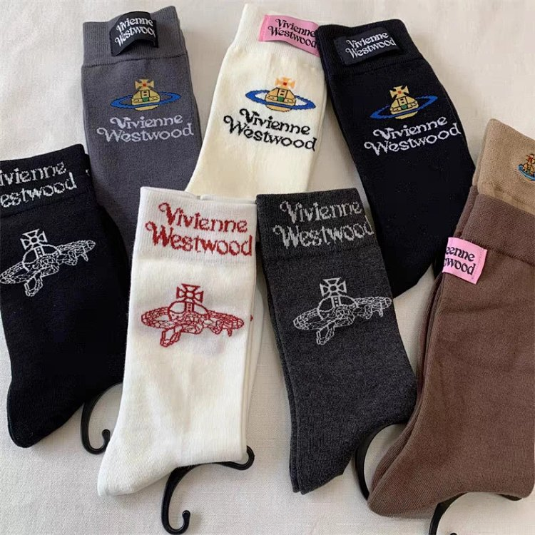 Vivienne Westwood Logo Crew Socks