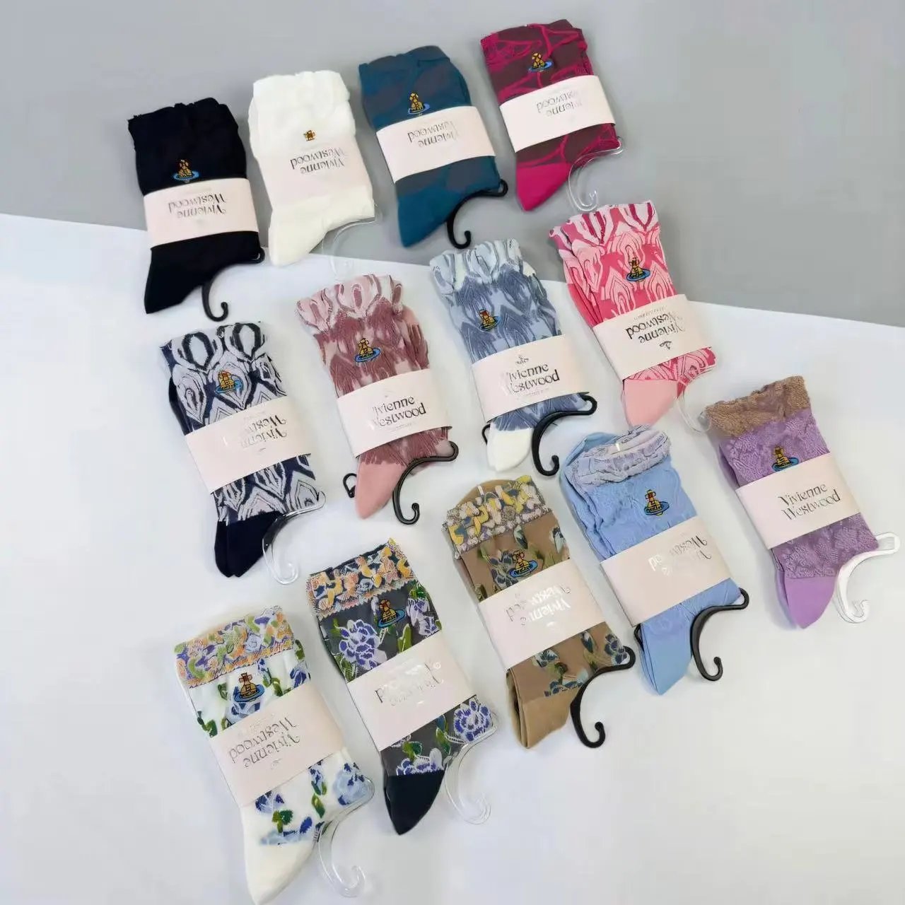 Vivienne Westwood Floral Pattern Socks