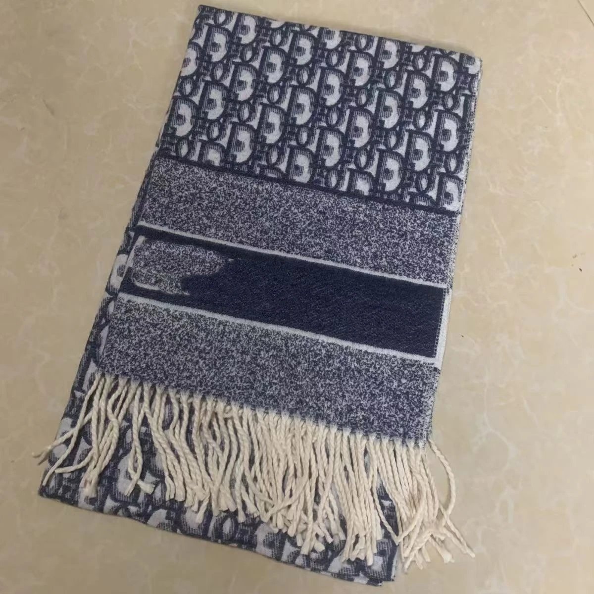 Dior Blue Patterned 