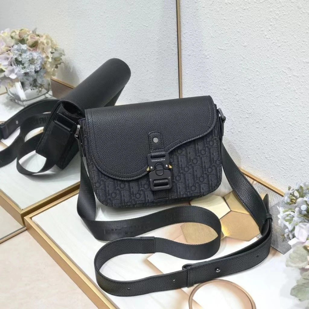 Dior Black Leather C