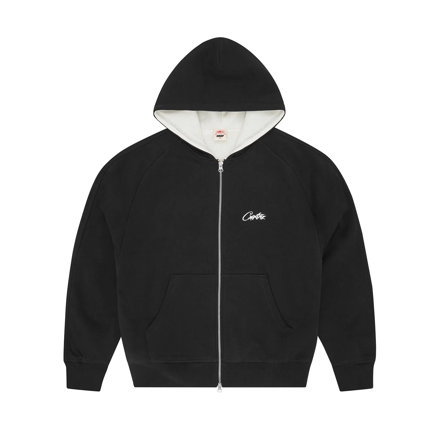 Cortez Black Zip-Up 