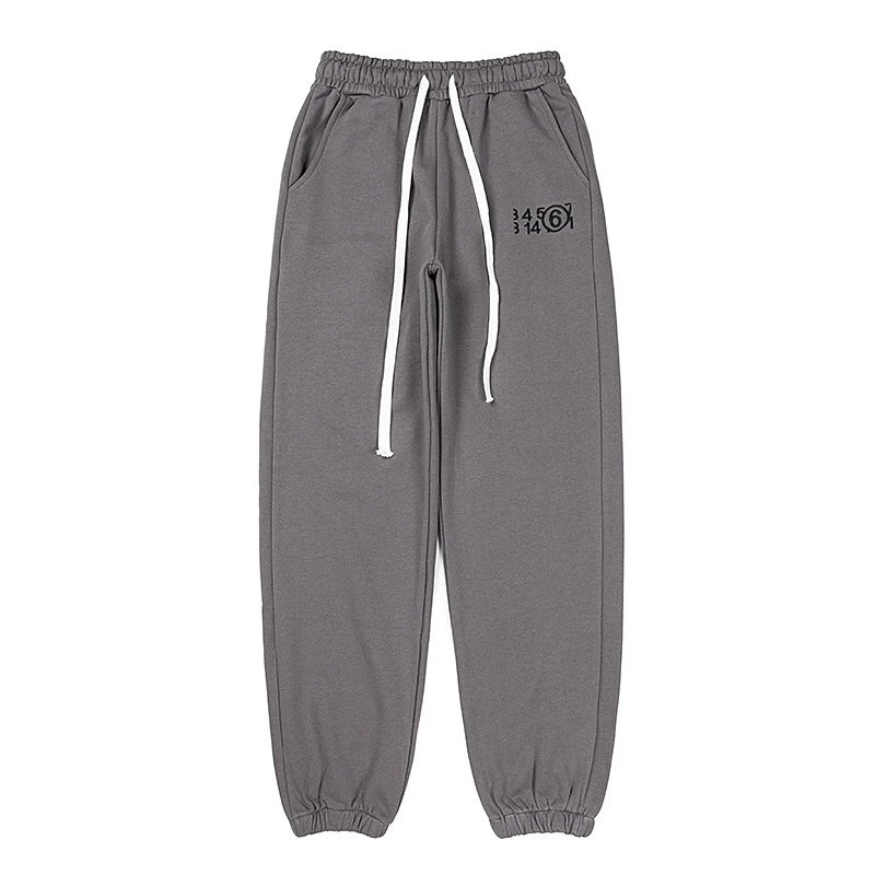 Grey Drawstring Elas