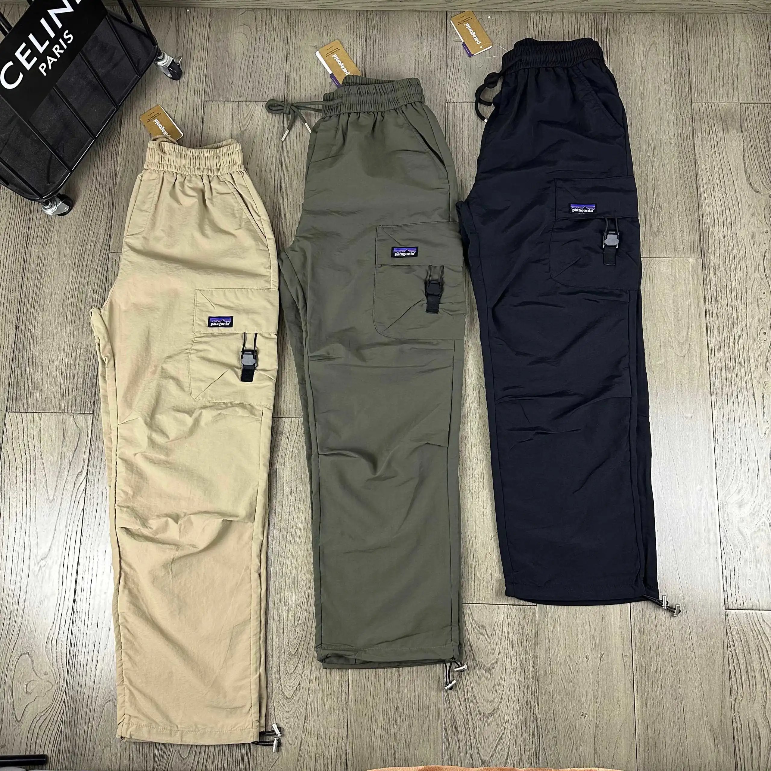 Patagonia Cargo Pants in Beige, Olive, and Black