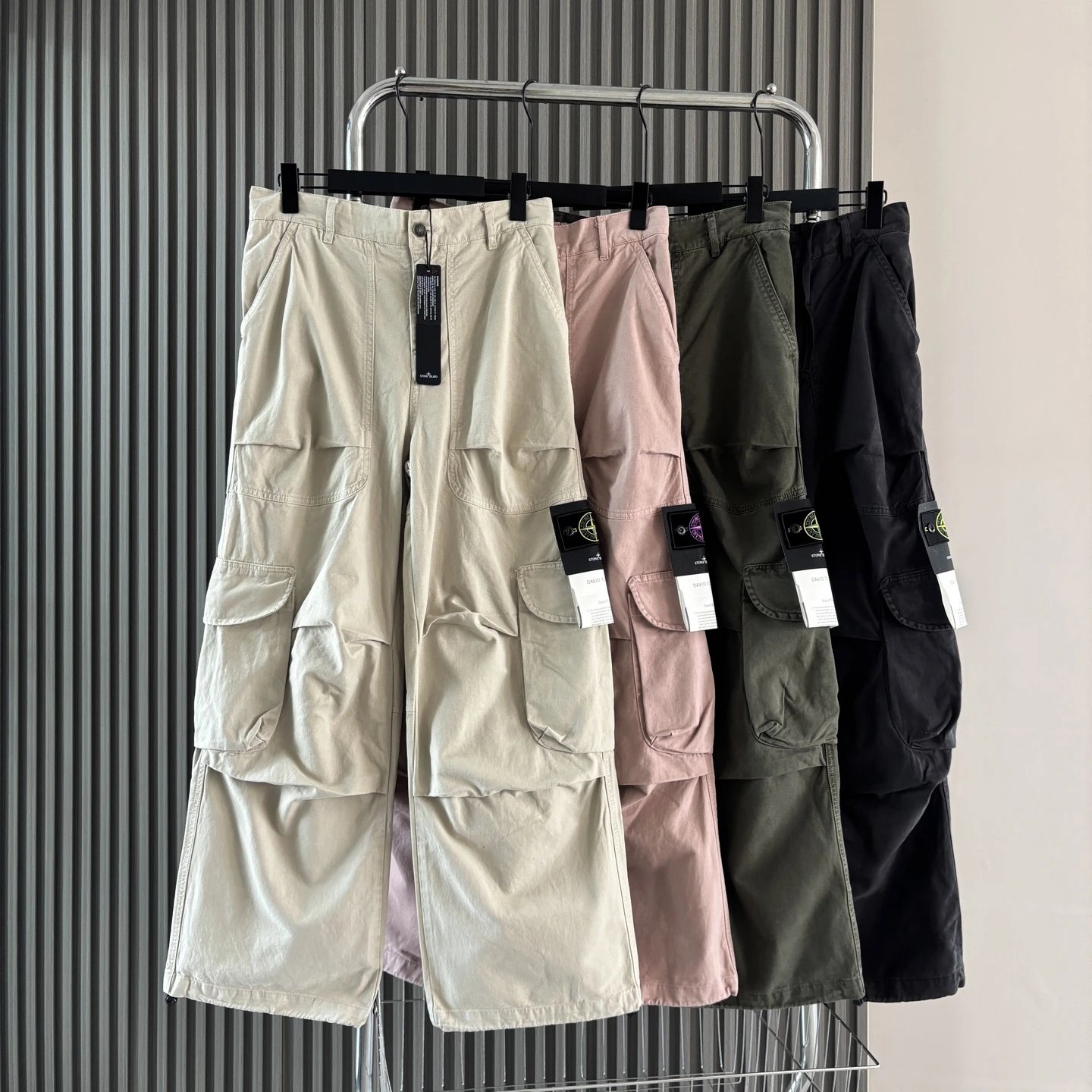 Stone Island Beige Cargo Pants