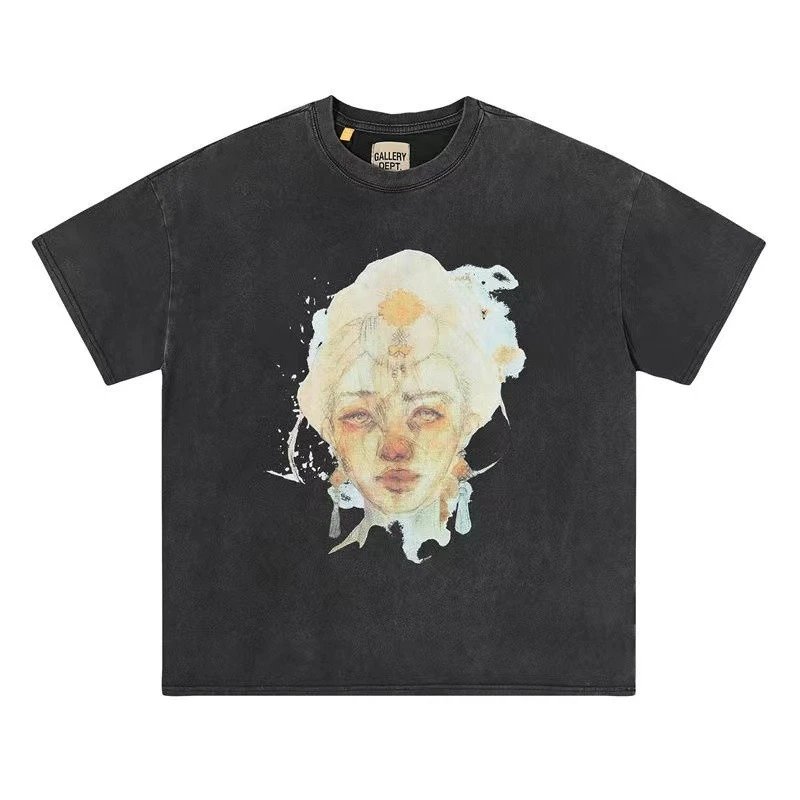 Gallery Dept Black Graphic T-Shirt