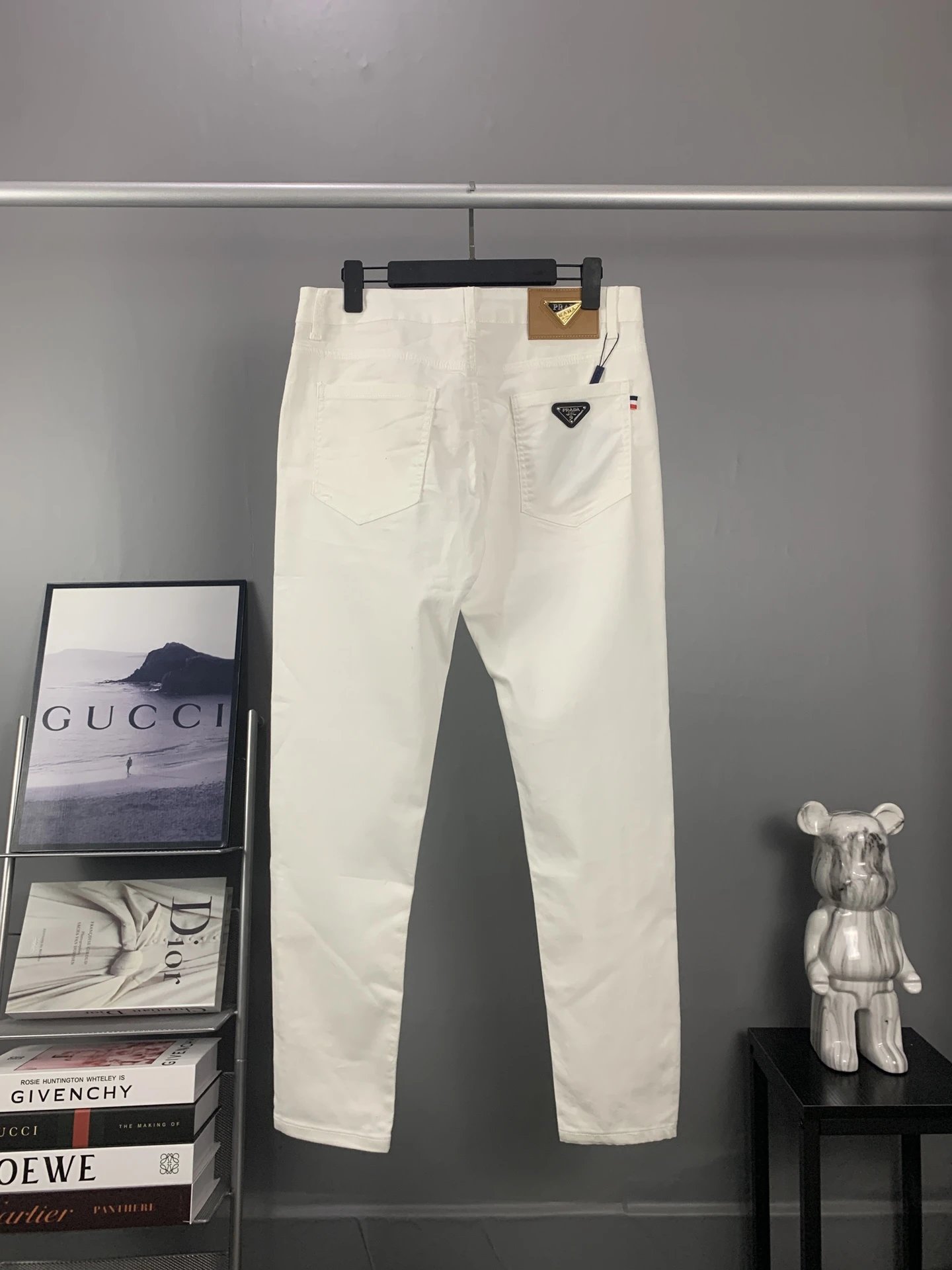 Prada White Slim Fit