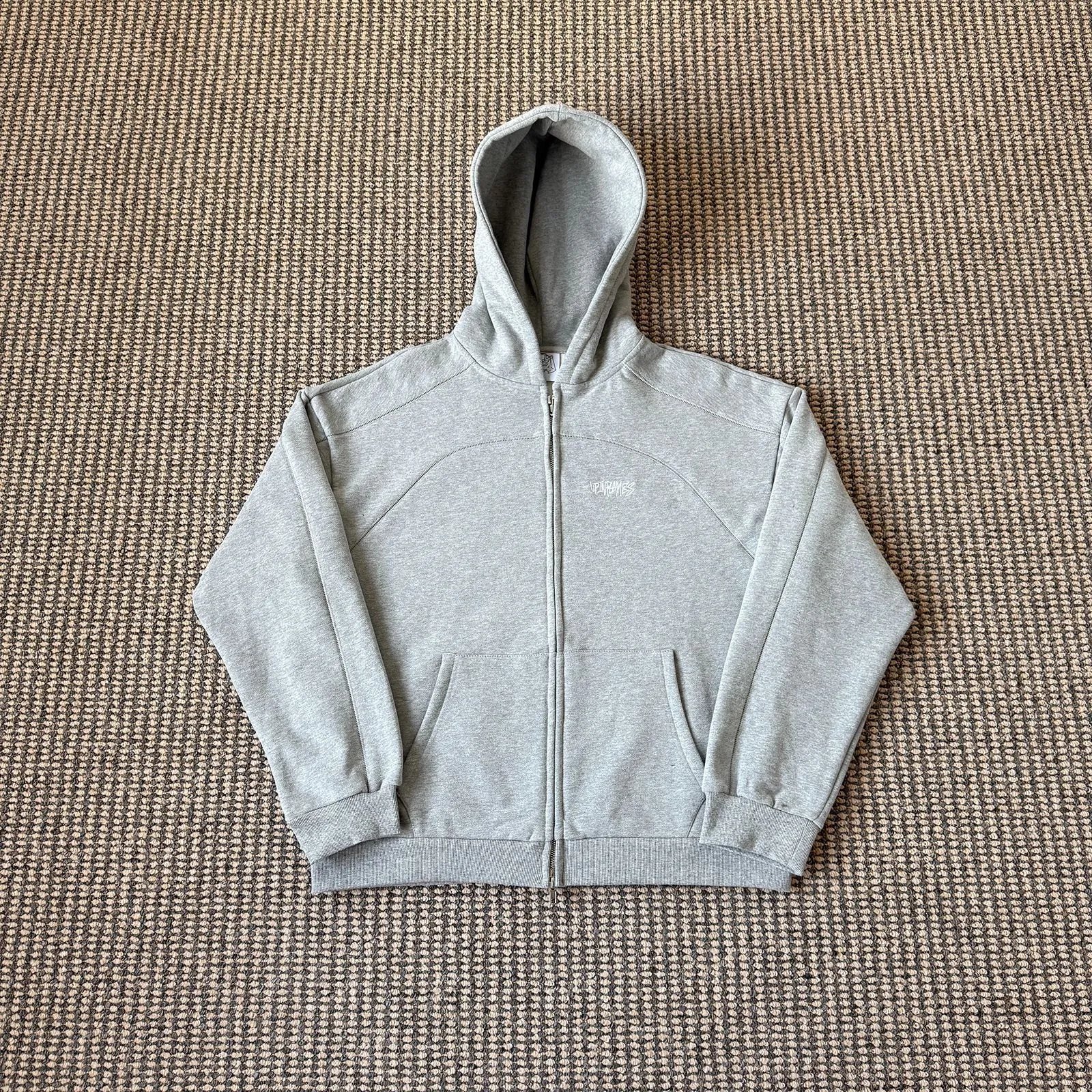 Supreme Grey Zip-Up 