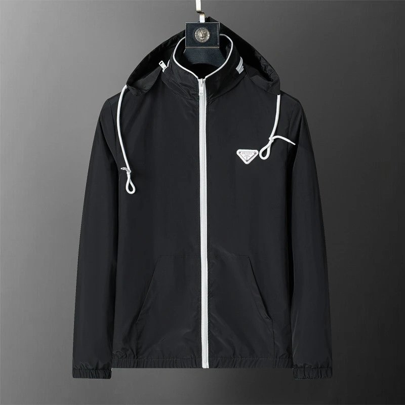 Prada Black Hooded W