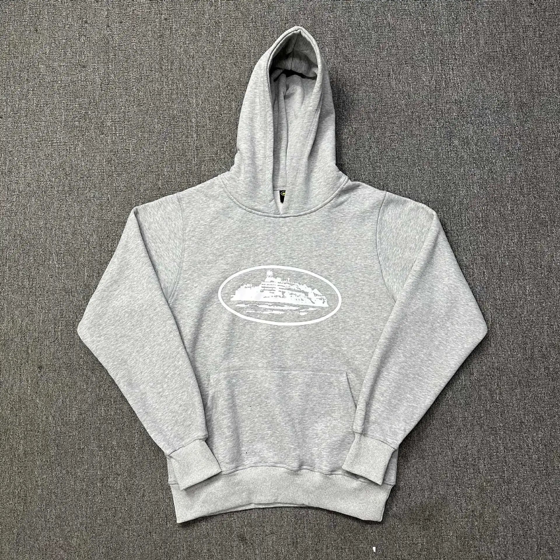 Grey Hooded Sweatshi