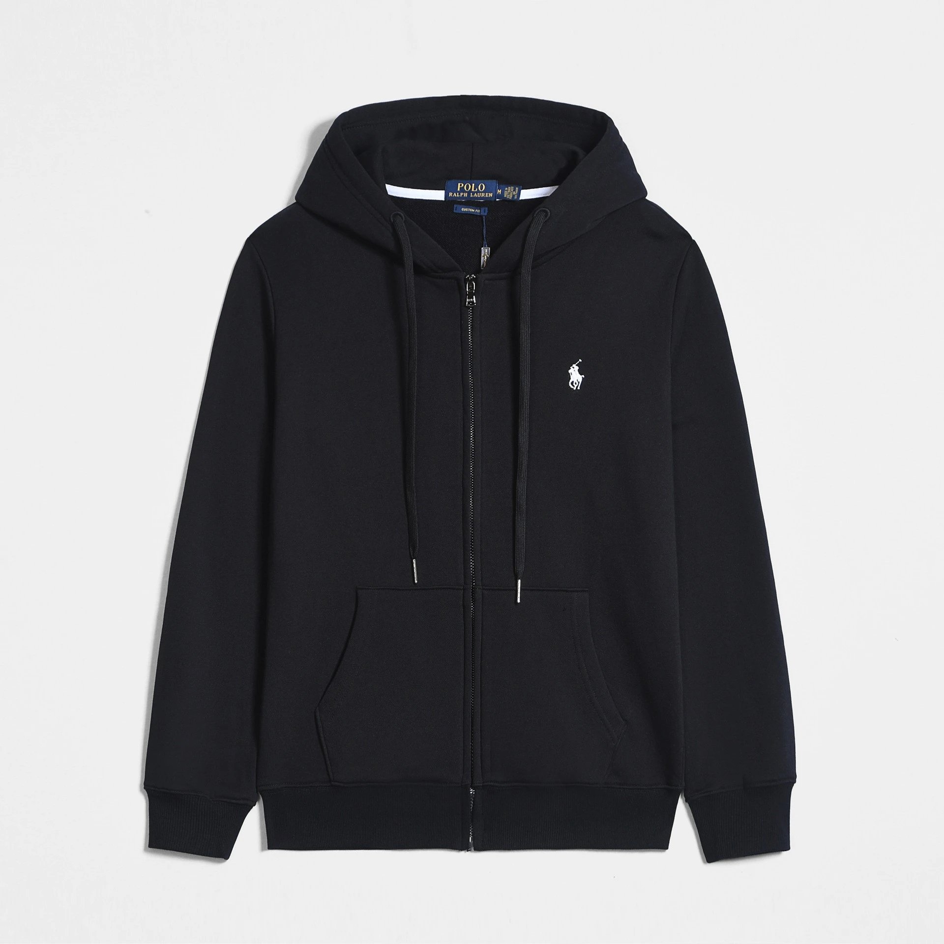 Ralph Lauren Black Zip-Up Hoodie
