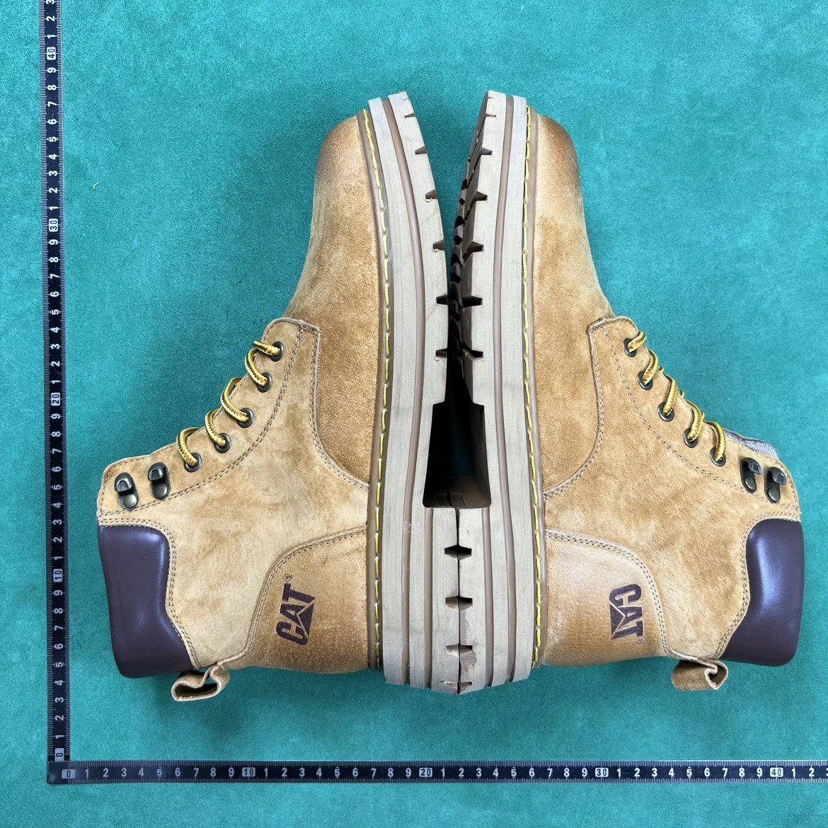 CAT Tan Suede High-T