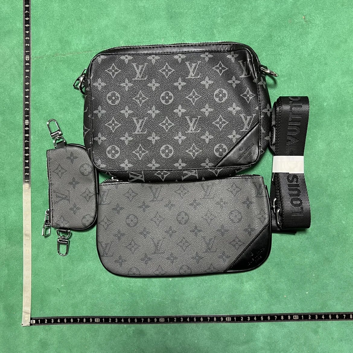 Louis Vuitton Monogram Crossbody Bag Set