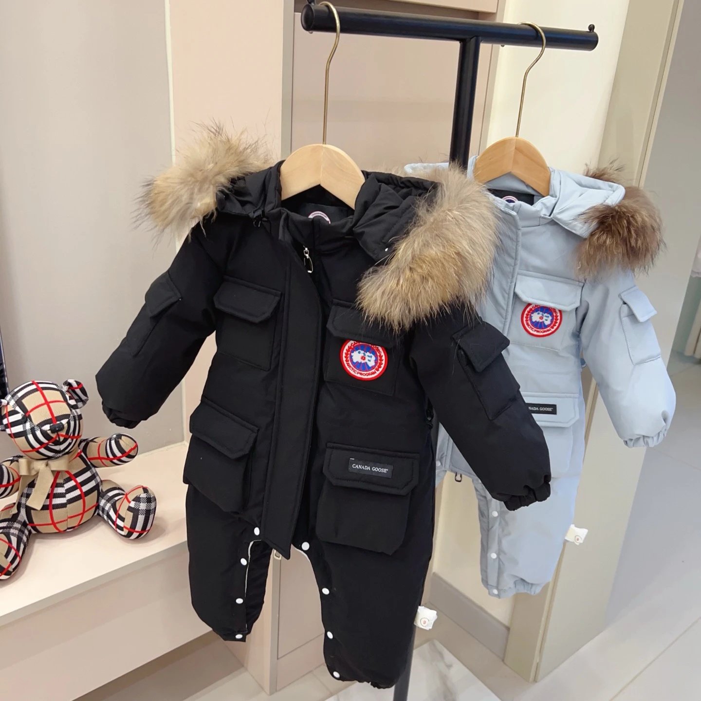 Kid Canada Goose Bla