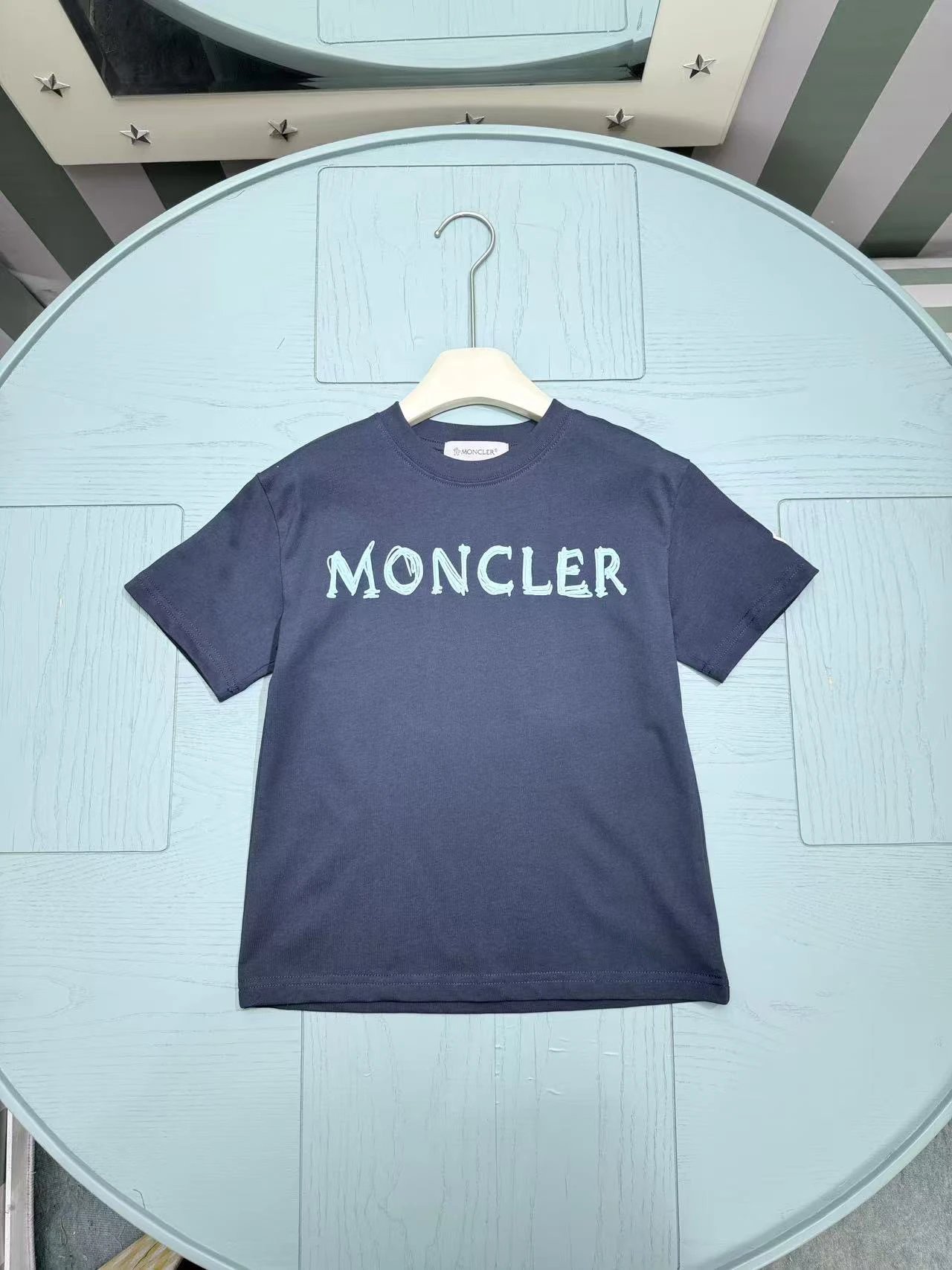Kid Moncler Navy Sho