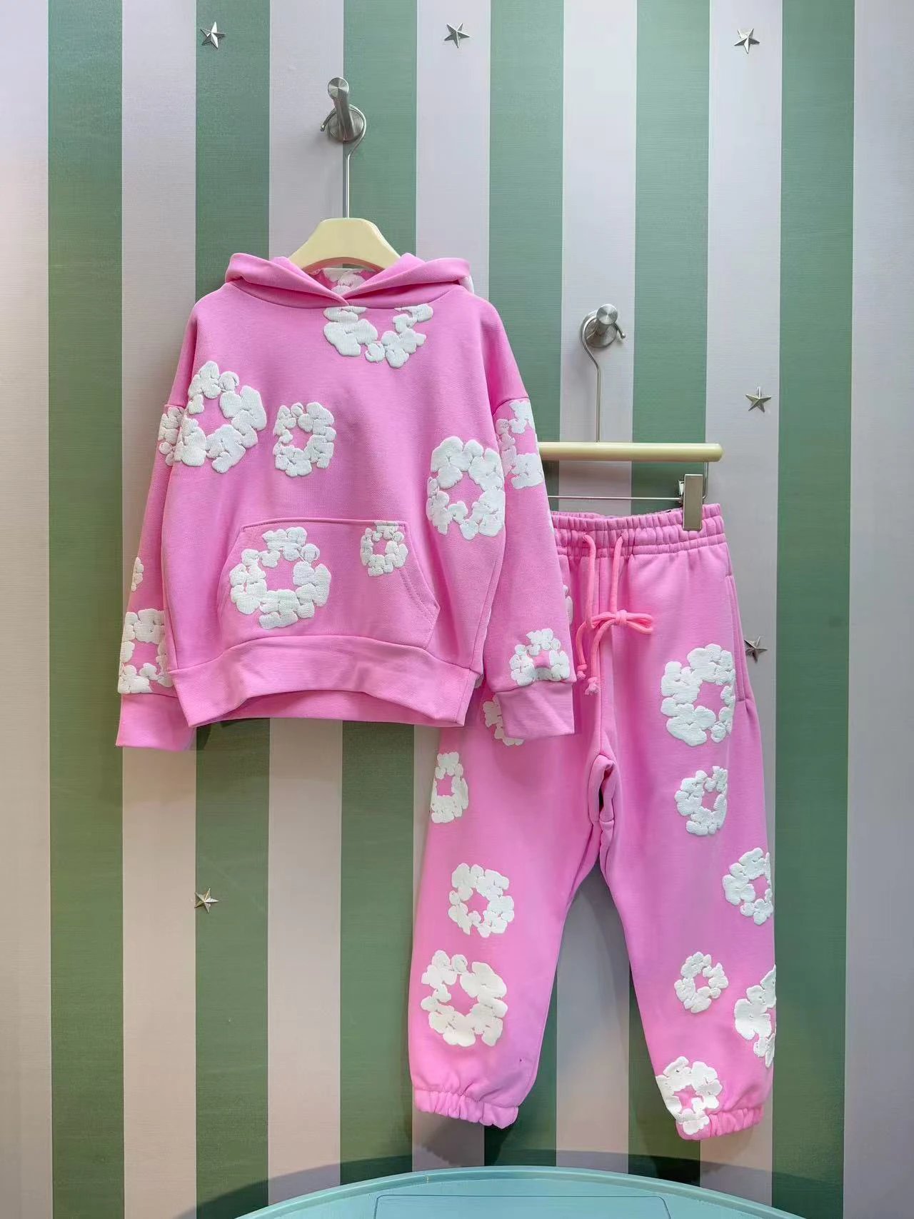 Kid Pink Hoodie and 