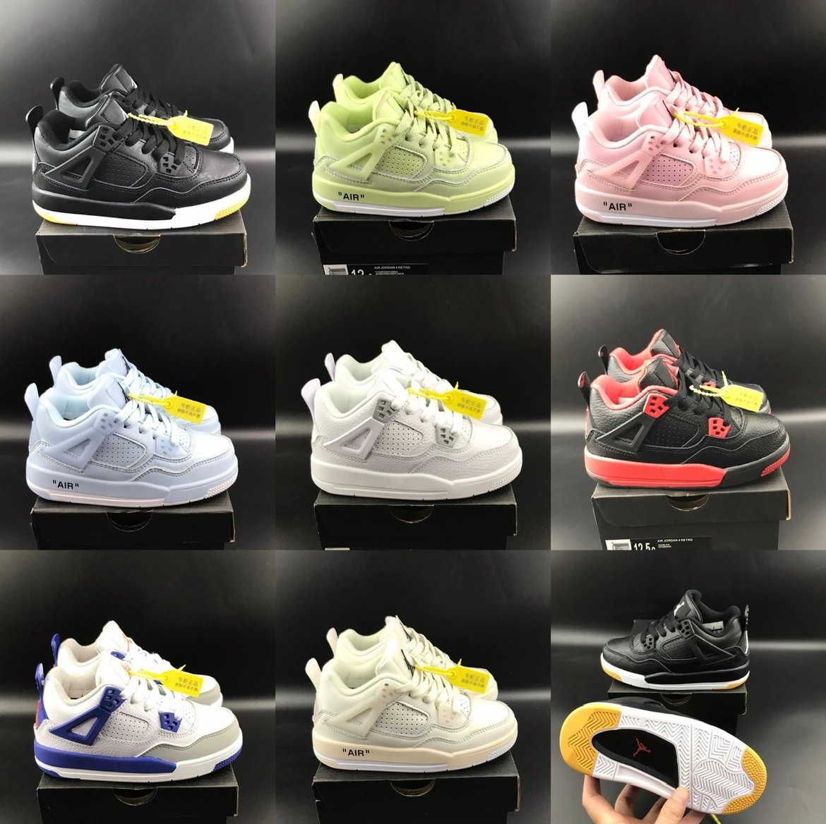 Kid Air Jordan 4 Low