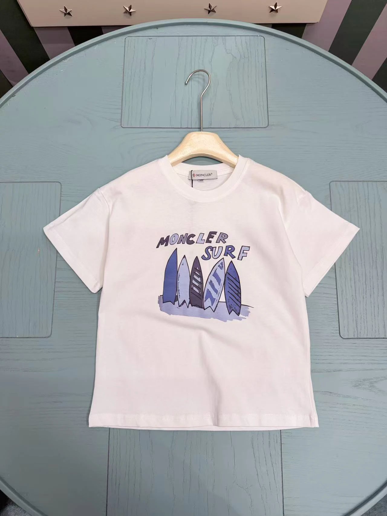 Kid Moncler White Sh