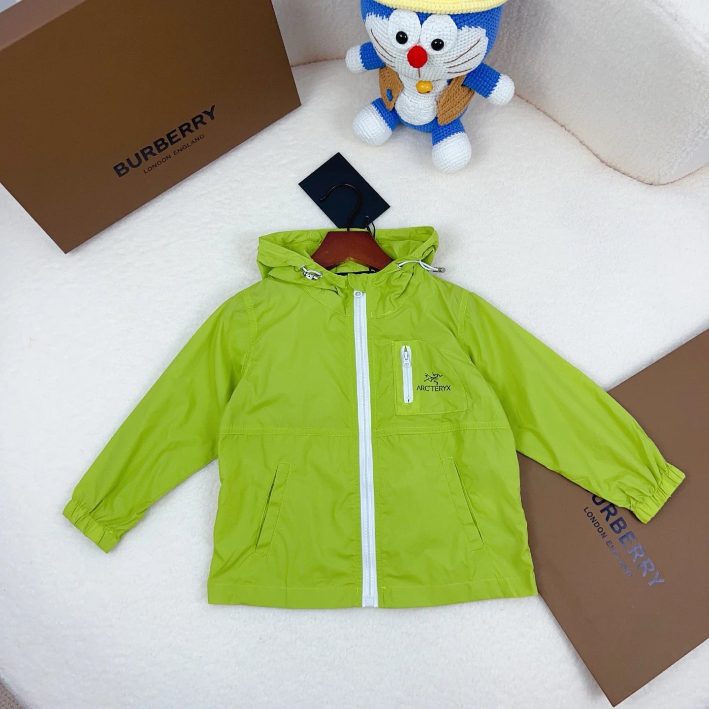 Kid Burberry Lime Gr