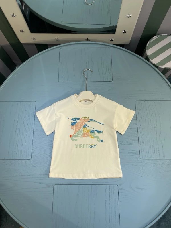 Kid Burberry White S