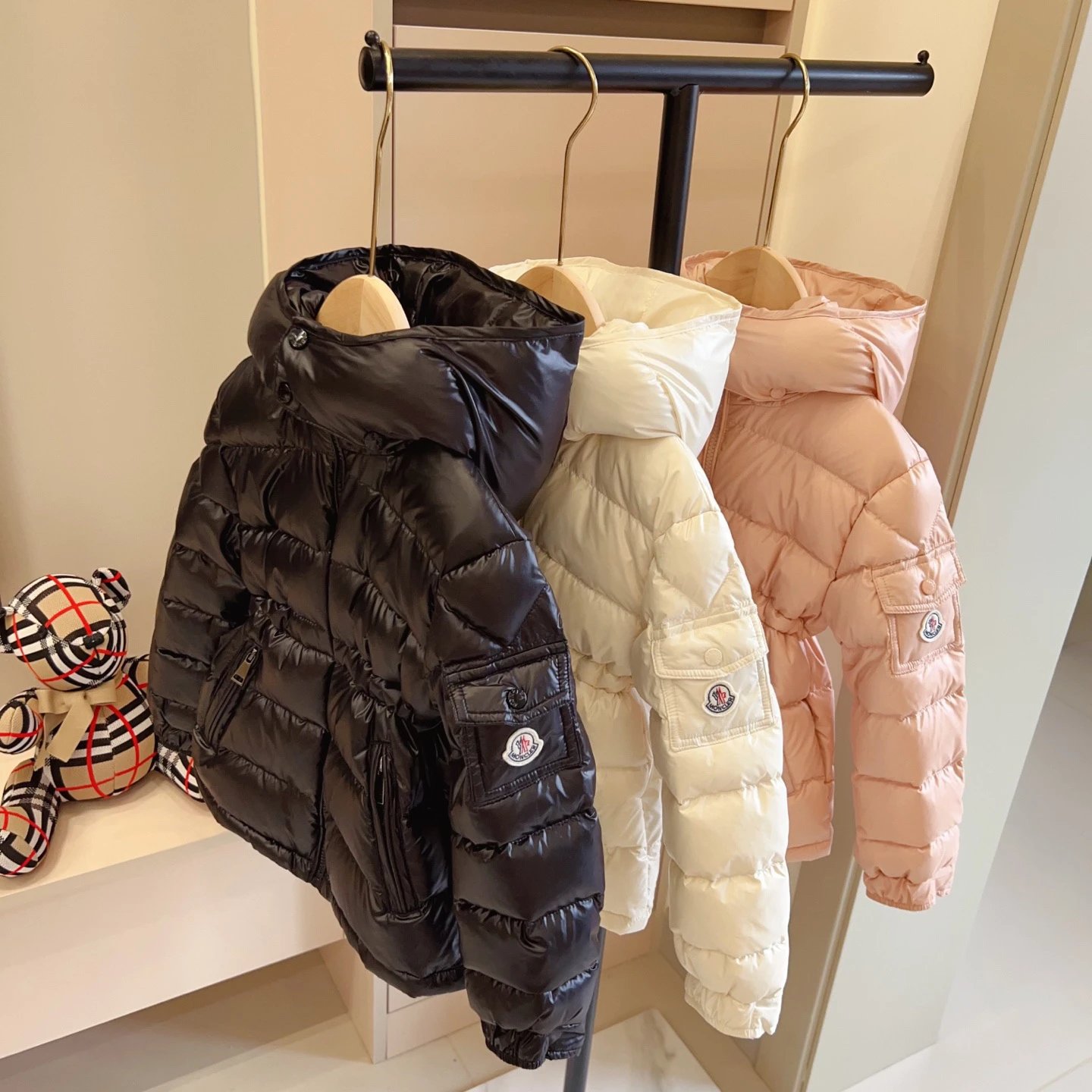 Kid Moncler Black Wh