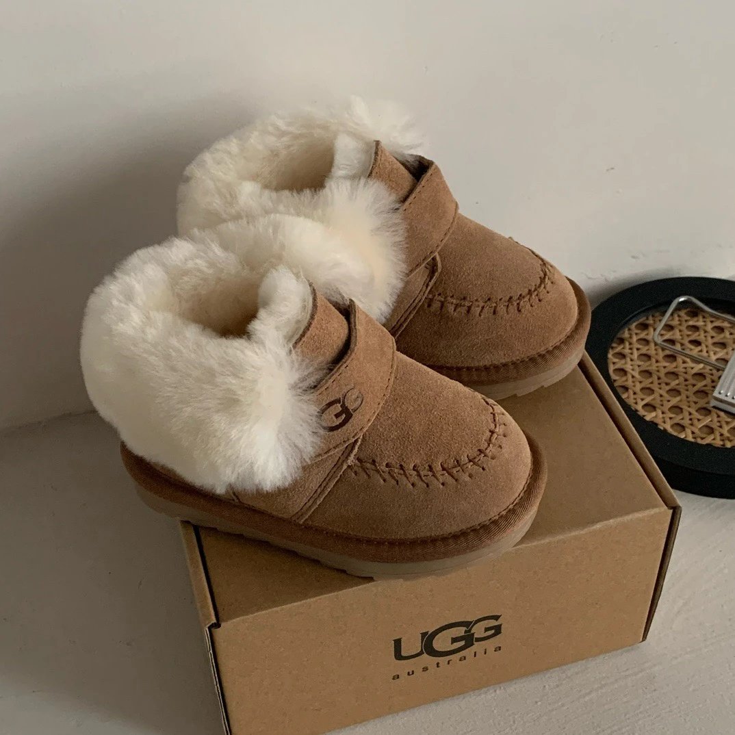 Kid UGG Chestnut Fau