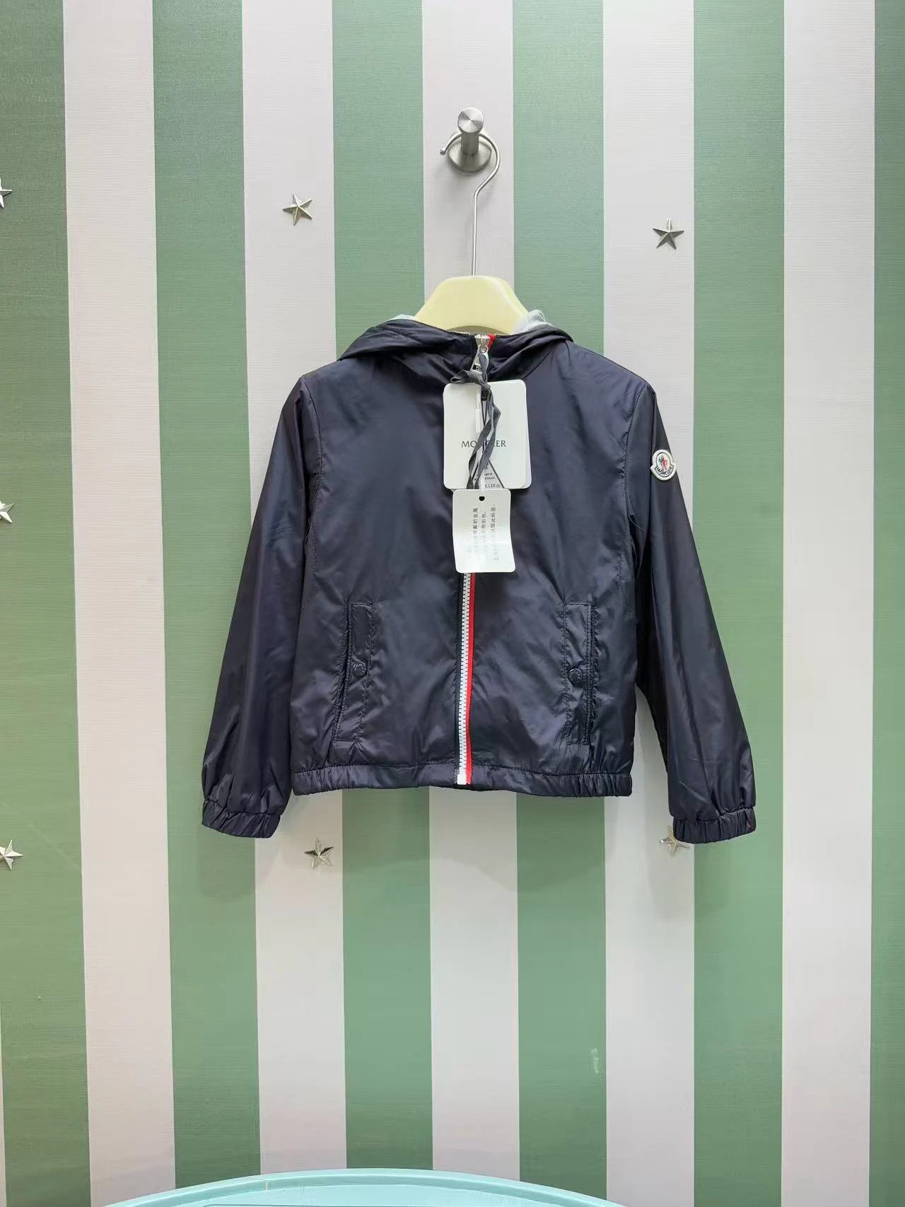 Kid Moncler Navy Hoo